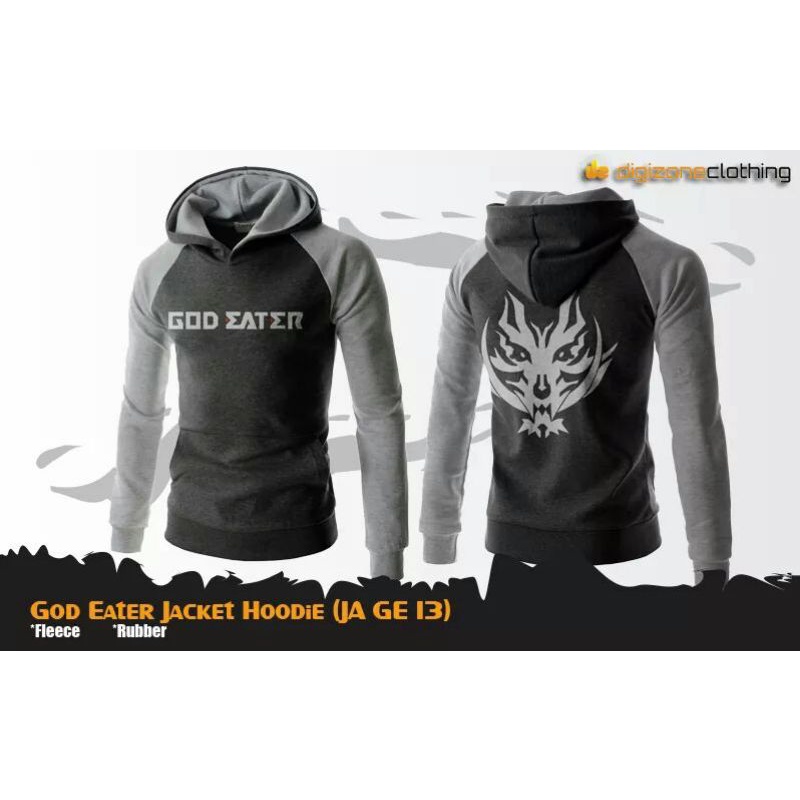 Jual God Eater Jacket Hoodie JA GE 13 Shopee Indonesia