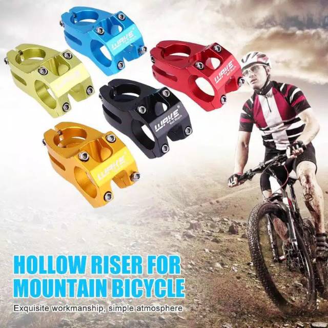 Jual Kepala stang sepeda stem Wake alloy Riser Stem Stang Sepeda ...