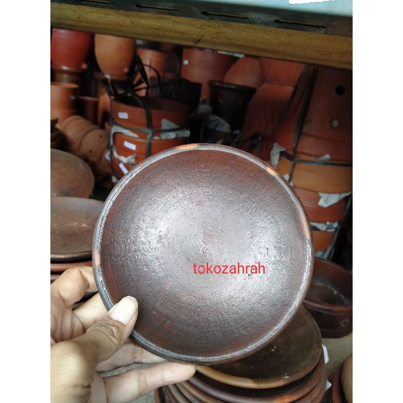 Jual Piring Tanah Liat 14cmpiring Sambalcobek Tanah Liat Uk14cmmurah Shopee Indonesia 8595