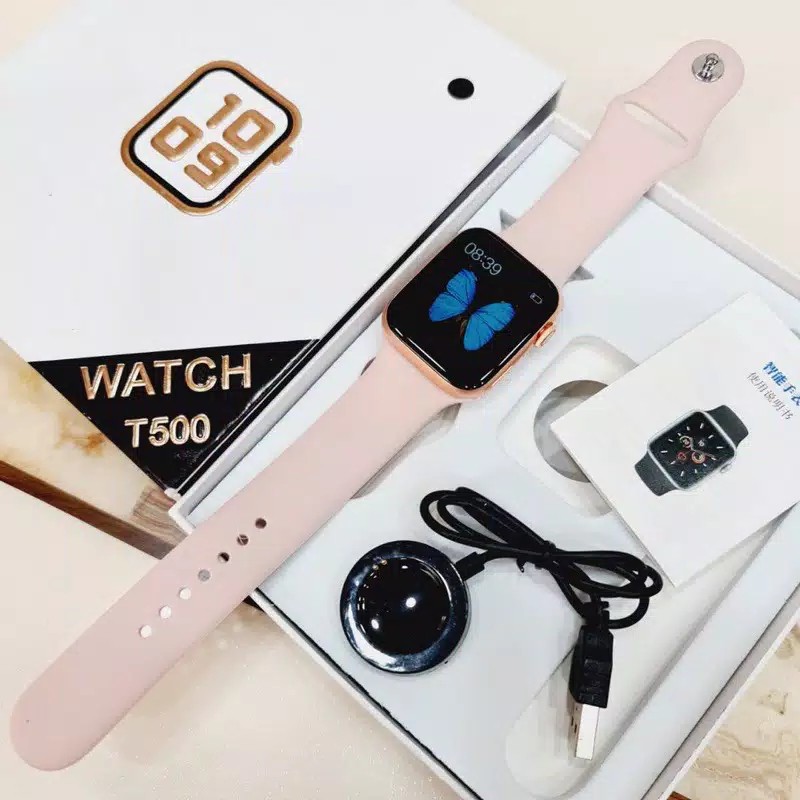 Jual Smartwatch T500 Bisa Buat Telpon (ORIGINAL) Shopee Indonesia