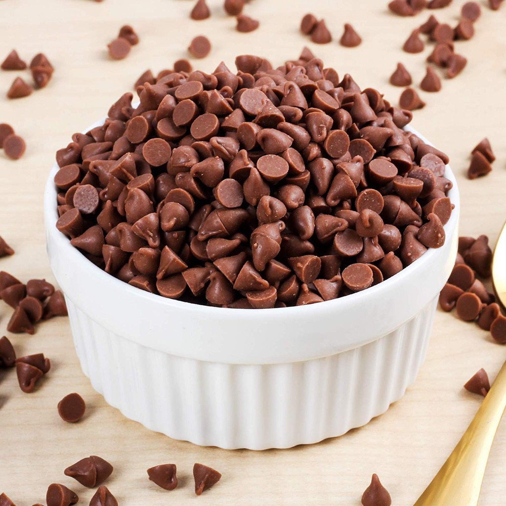 Jual Choco chip Chocochips Kerucut & Bulat Coklat Choco Chips Toping ...