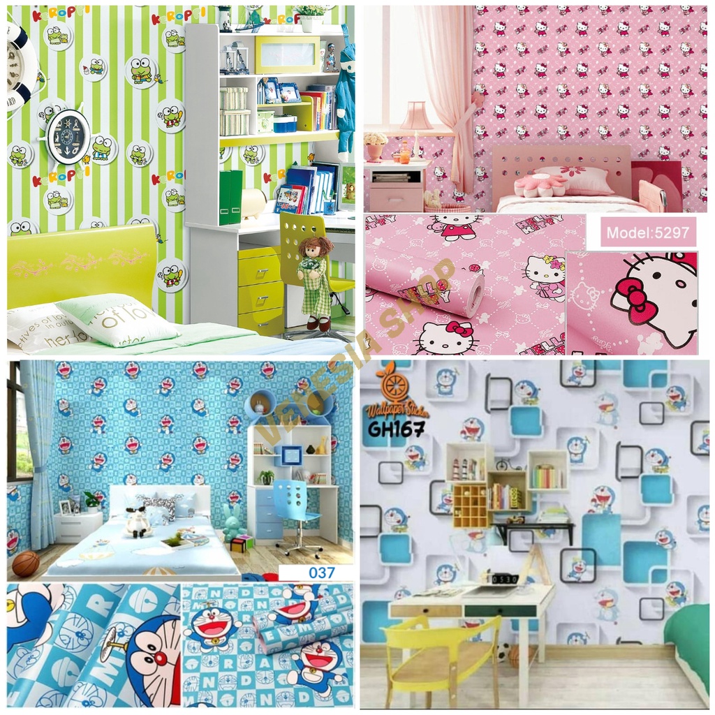 Jual [COD] Wallpaper Sticker Dinding Walpaper Stiker Ruang Tamu ...