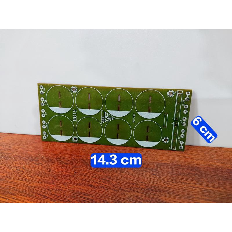 Jual PCB Power Bank 8 Elco / PCB 8 Elco /PCB Elco 8 CKJ 518K (2 Dioda