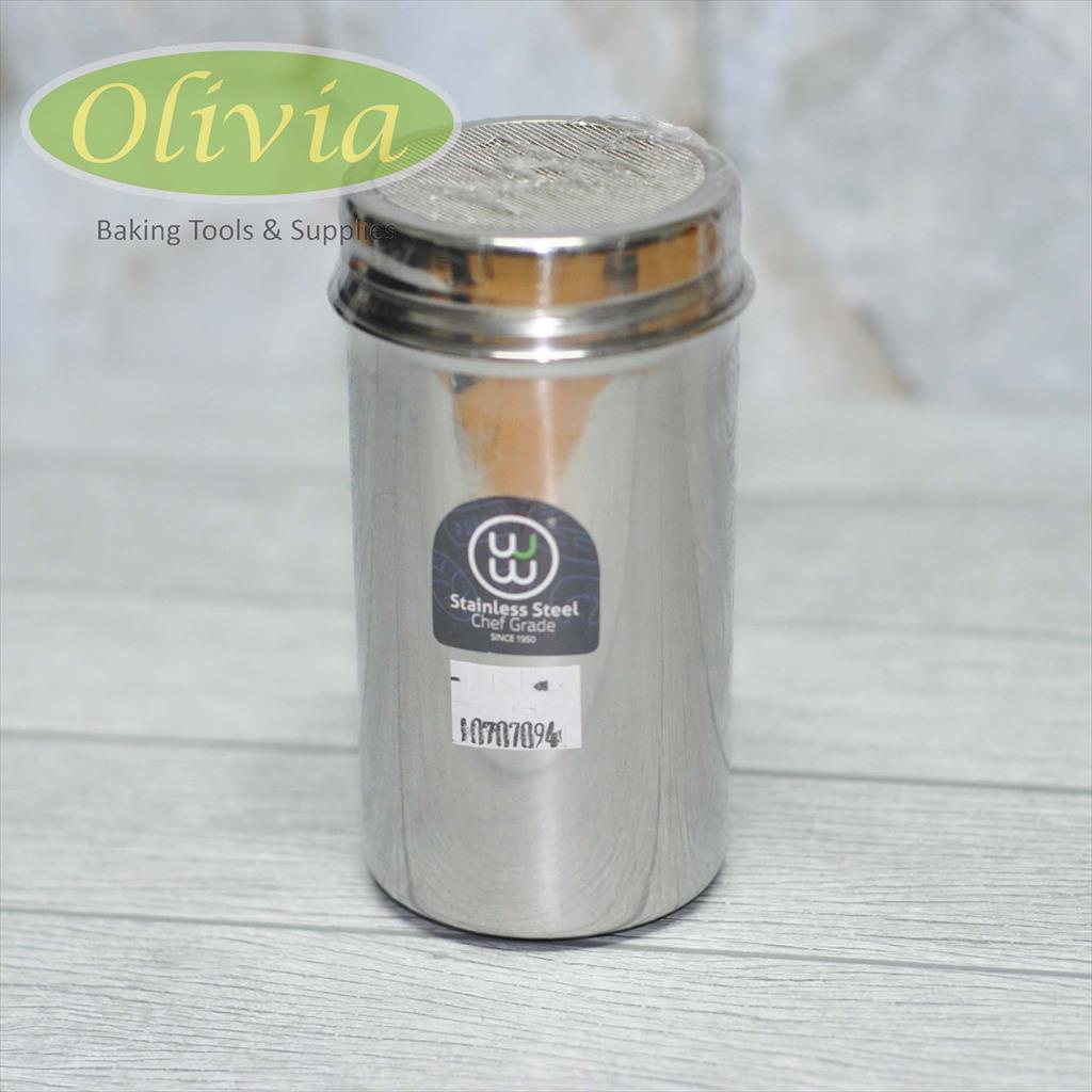 Jual Flour Container Mesh/Wadah Bumbu/Tepung Shake Stainless | Shopee ...
