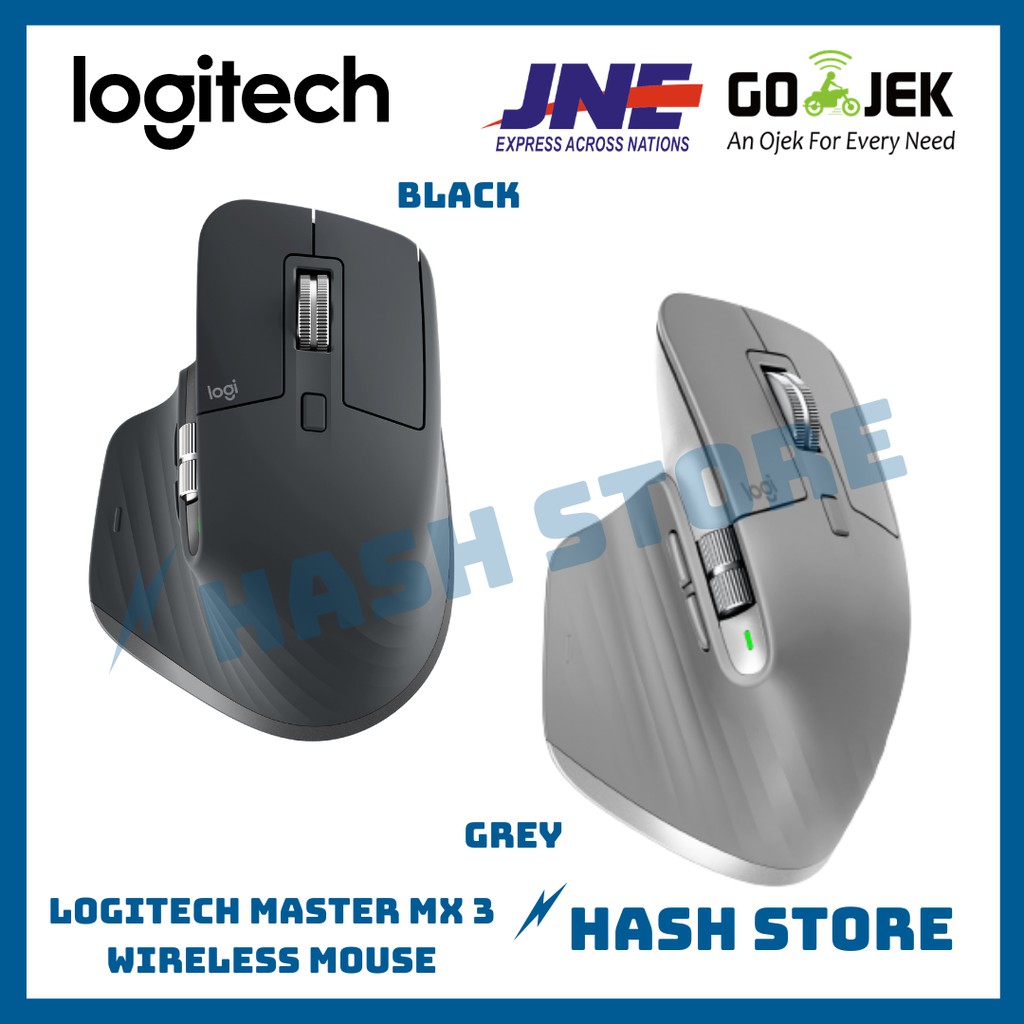 Jual Logitech Mx Master 3 Wireless Bluetooth Mouse Mx3 Macos Windows