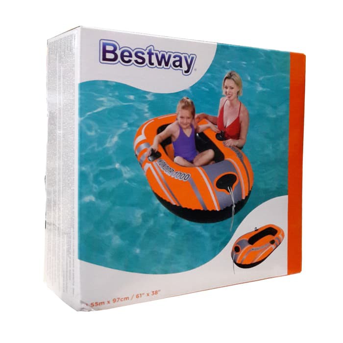 Jual Bestway Hydro Force Raft Orange. Perahu Karet Renang Anak S7Z2 ...