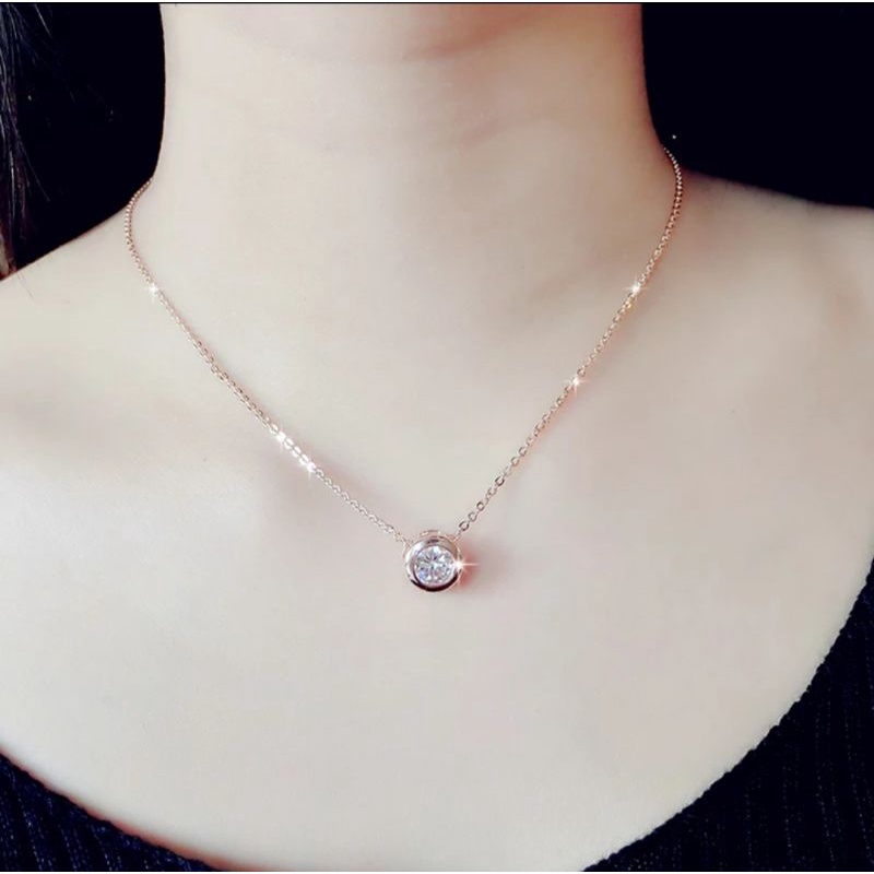 Jual Bayar Ditempat New Viral Kalung Titanium Wanita Import Korea