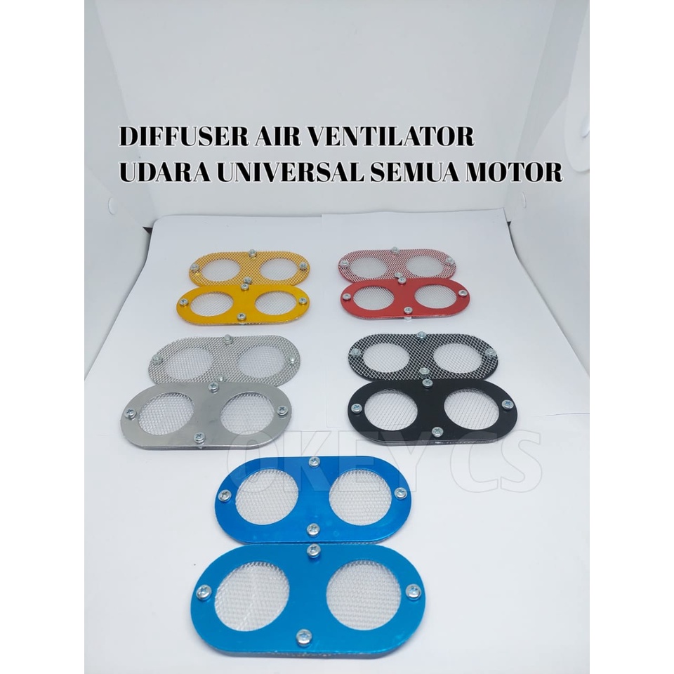 Jual DIFFUSER AIR VENTILATOR UDARA UNIVERSAL SEMUA MOTOR NMAX PCX AEROX ...