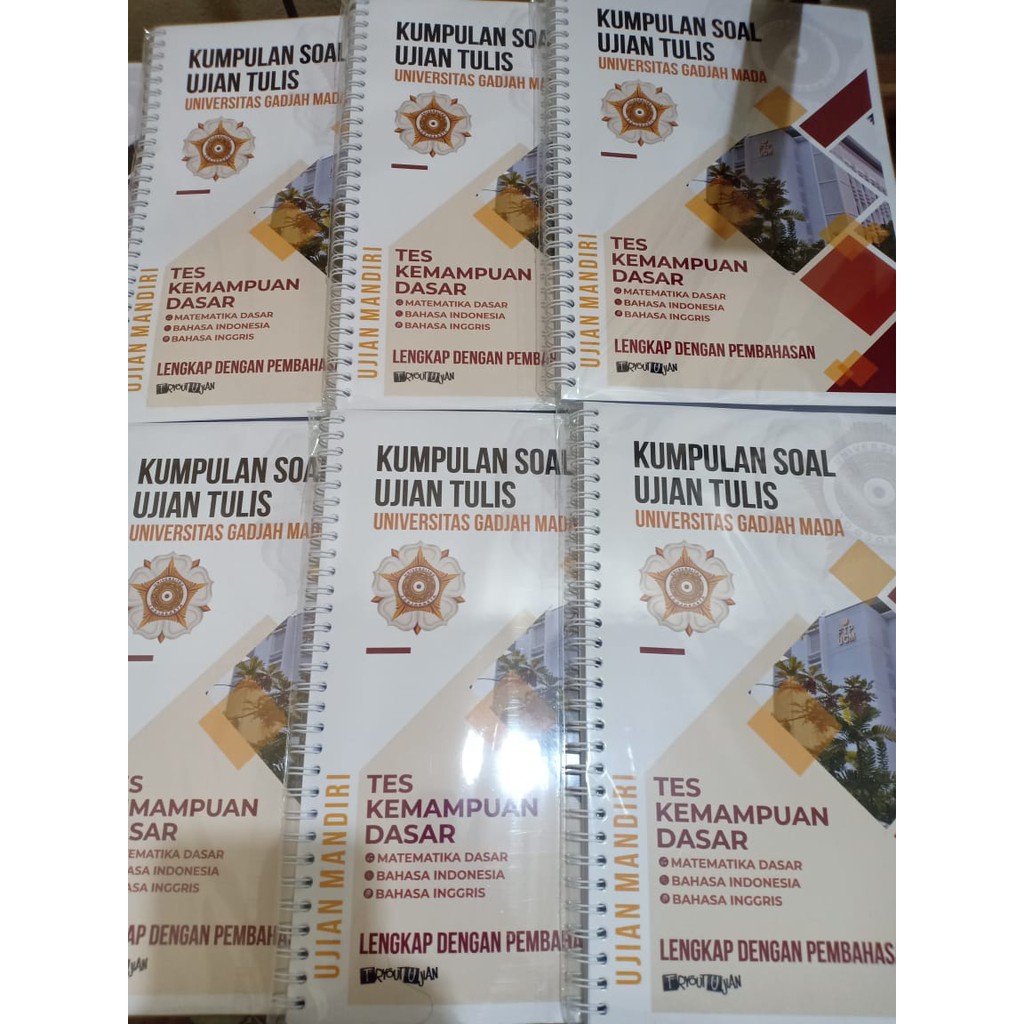 Jual Latihan Soal Ujian Tulis UGM - Soal UTUL UGM Kemampuan Dasar ...