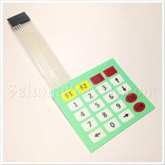 Jual Matrix Keypad Membran 20 Key ( 4x5 ) for Arduino | Shopee Indonesia