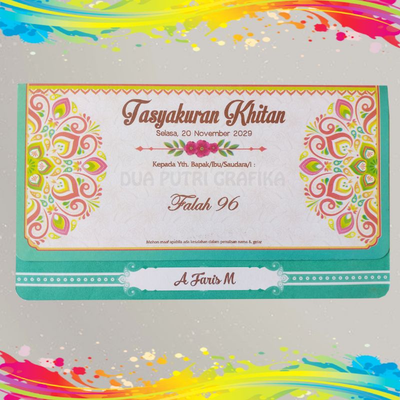Jual Undangan murah, undangan pernikahaan, undangan khitan, undangan
