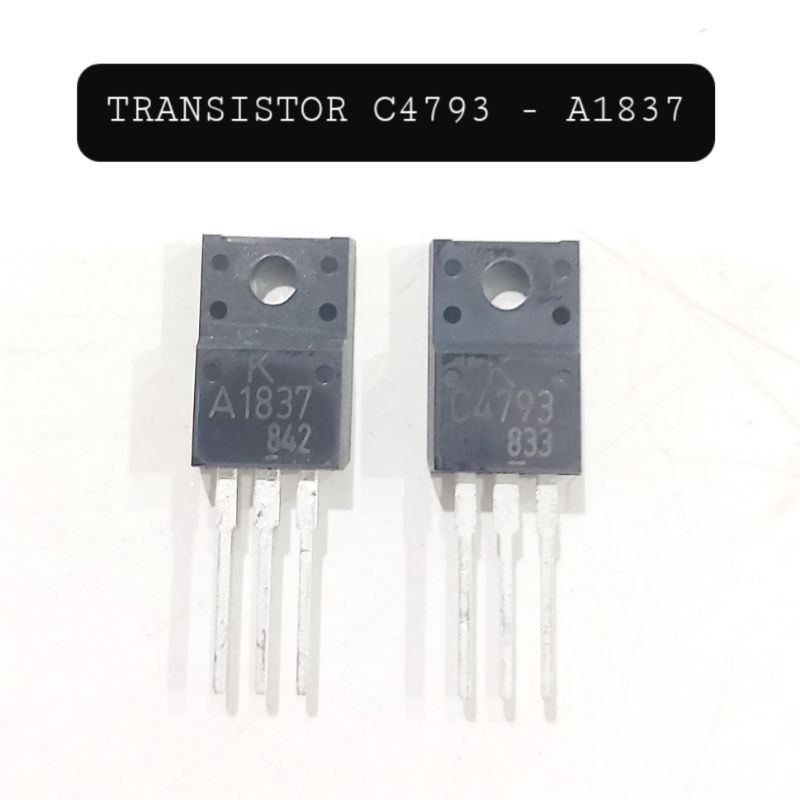 Jual Transistor C4793 - A1837 Original 1 pasang set Audio 4793 1837 ...