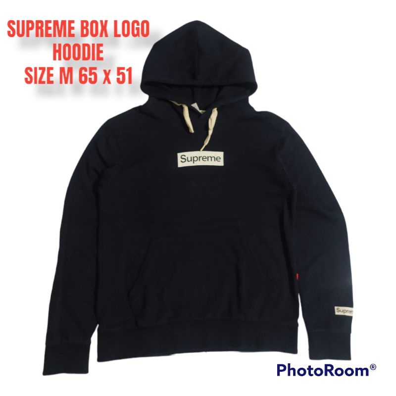 Bling Box Logo Hooded Sweatshirt Black M