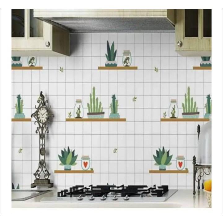 Jual Sticker Dapur Stiker Dapur Kitchen Sheet Authentic Home | Shopee ...