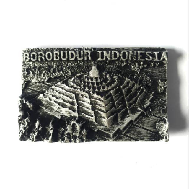 Jual KULKAS GAMBAR CANDI BOROBUDUR INDONESIA BAHAN FIBERGLASS