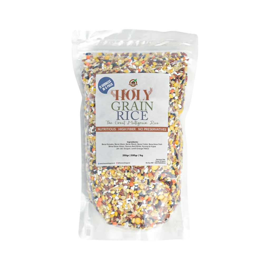Jual House Of Organix Holy Grain Rice 500 Gr | Shopee Indonesia
