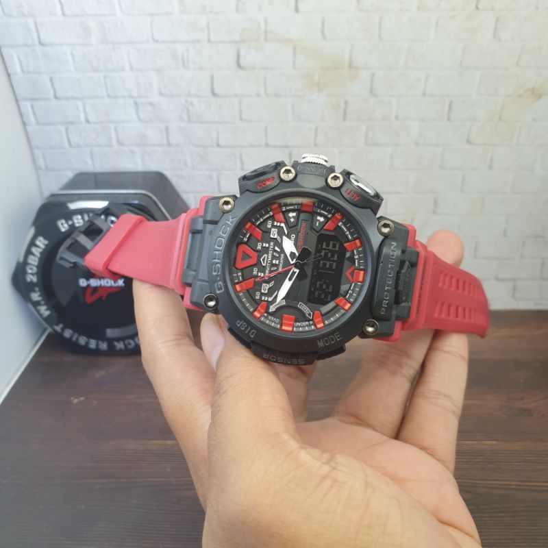 Jual Jam Tangan Sport Pria Casio G Shock Grb Gr B Carbon Tali