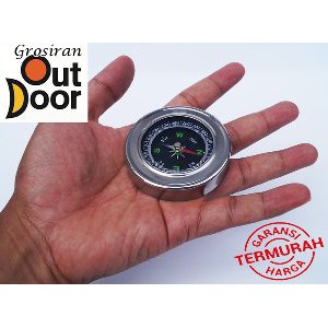 Jual GO Kompas bulat Kecil Dia 60mm or 6cm Compass Penunjuk Arah Mata ...