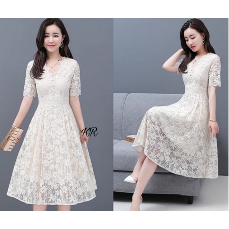 dress untuk orang pendek Model Long Dress untuk Orang Gemuk