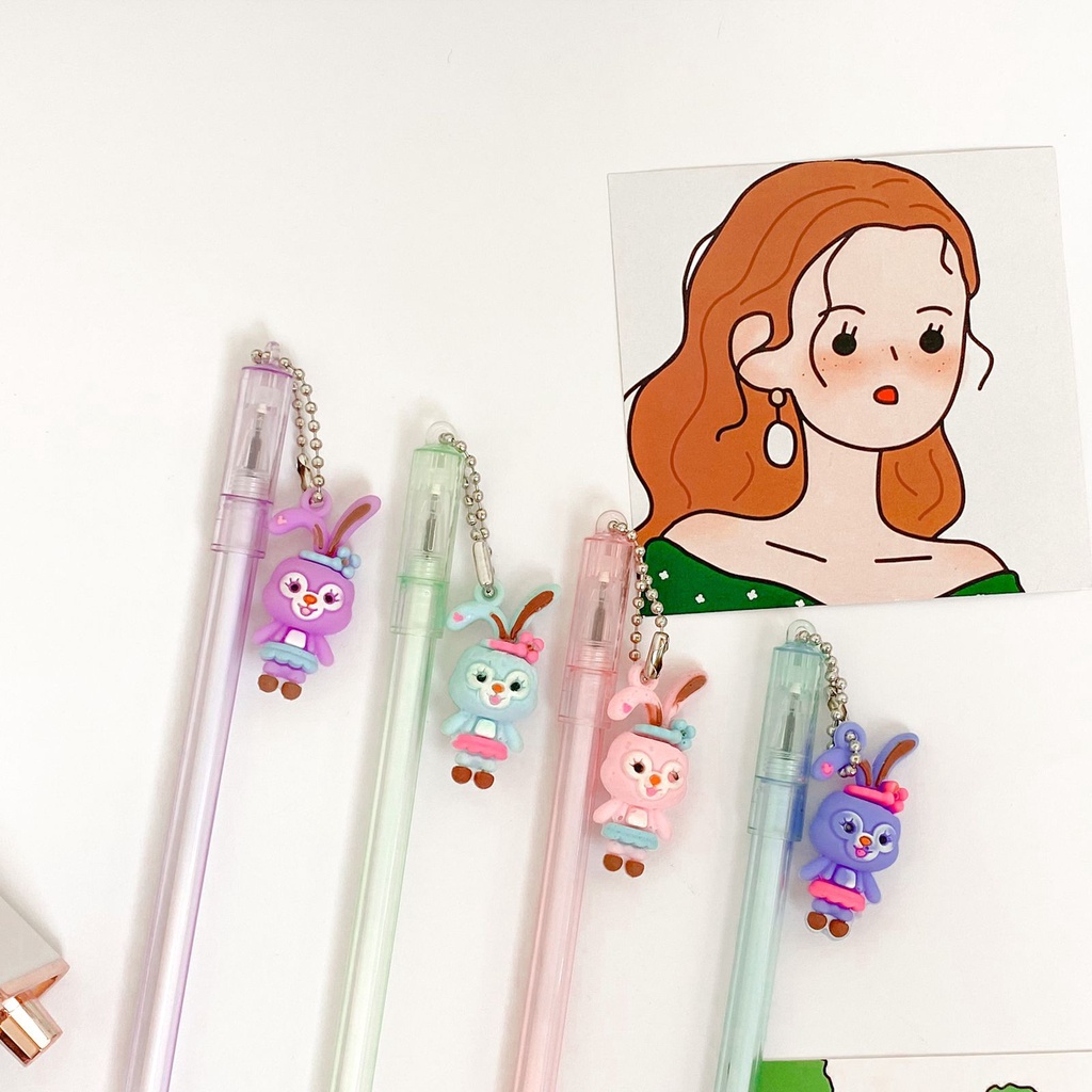 Jual Pen Gantungan Miniatur Duffy / Pulpen Gel Gantungan Disney Stella ...