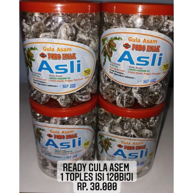 Jual Permen Gula Asem Gula Asem Shopee Indonesia