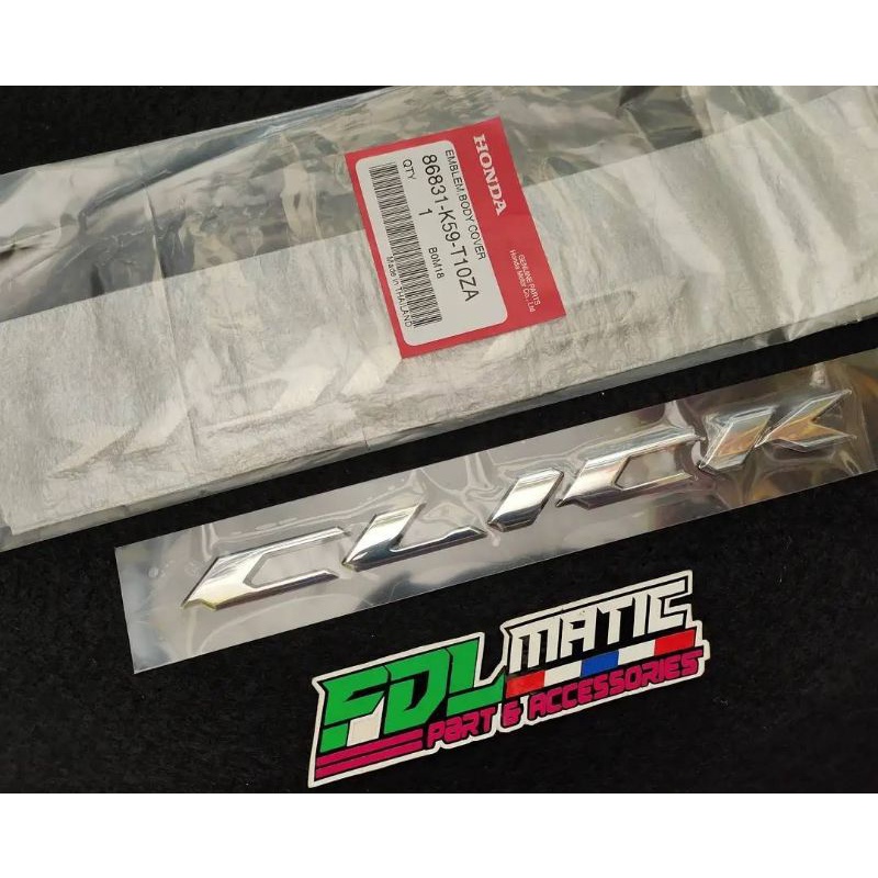 Jual EMBLEM CLICK ORIGINAL HONDA THAILAND | Shopee Indonesia