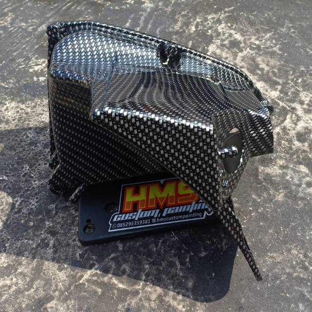 Jual Box Filter Scopy fI dan Beat FI Original Honda Full Carbon ...