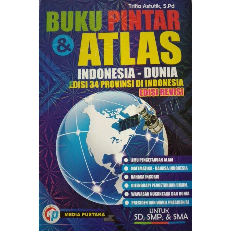 Jual BUKU ATLAS INDONESIA DAN DUNIA EDISI TERBARU 34 PROVINSI DI ...