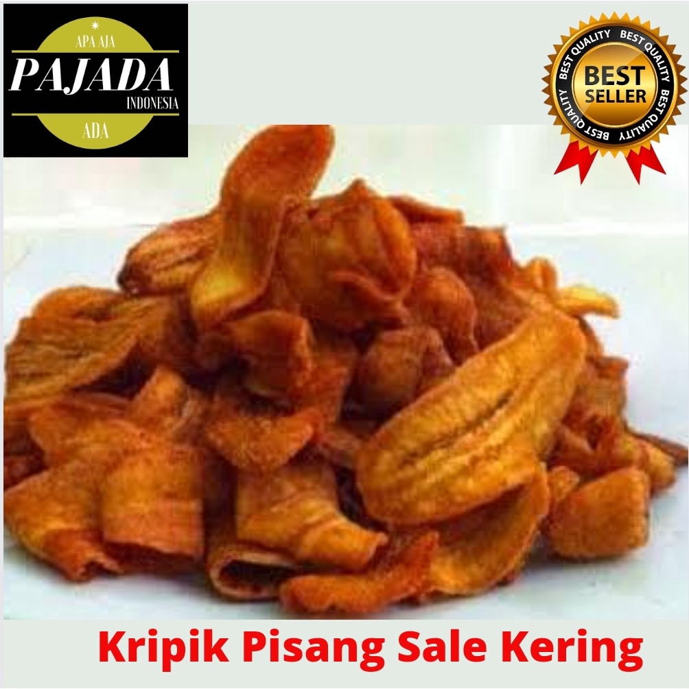 Jual Keripik Pisang Sale Kering Manis Kripik Sale Pisang Coklat Manis Shopee Indonesia