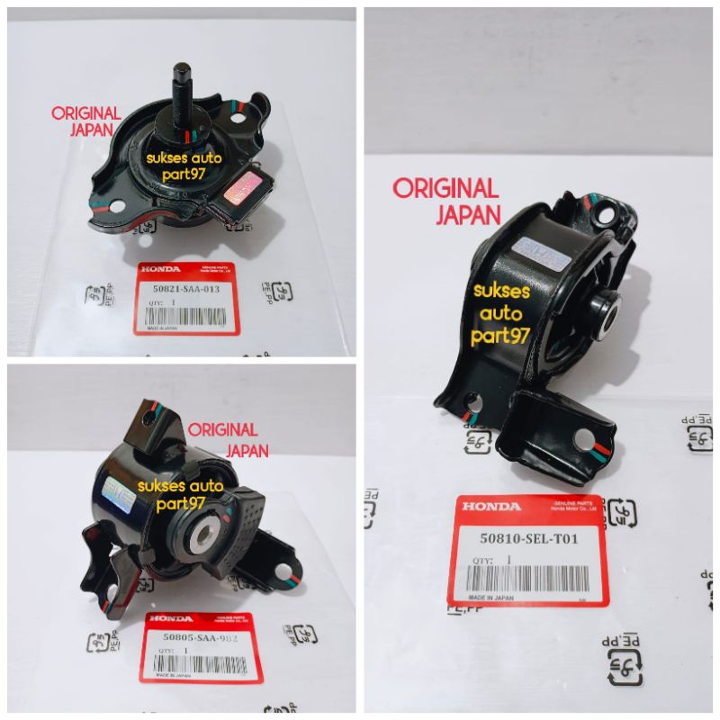 Jual engine mounting set Honda jazz old idsi gd3 vtec new city 2003