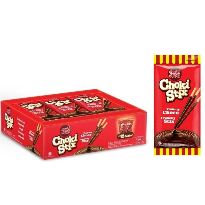 Jual Choki Choki Choki Stix [24g / 12 pcs / Pack] | Shopee Indonesia