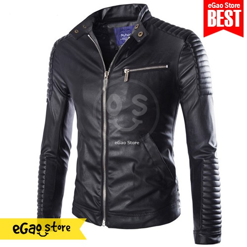 Jual Jaket Kulit Pria Motor Racing jaket semi kulit garut Shopee Indonesia