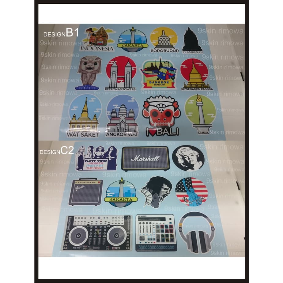 Jual sticker koper rimowa design35 | Shopee Indonesia