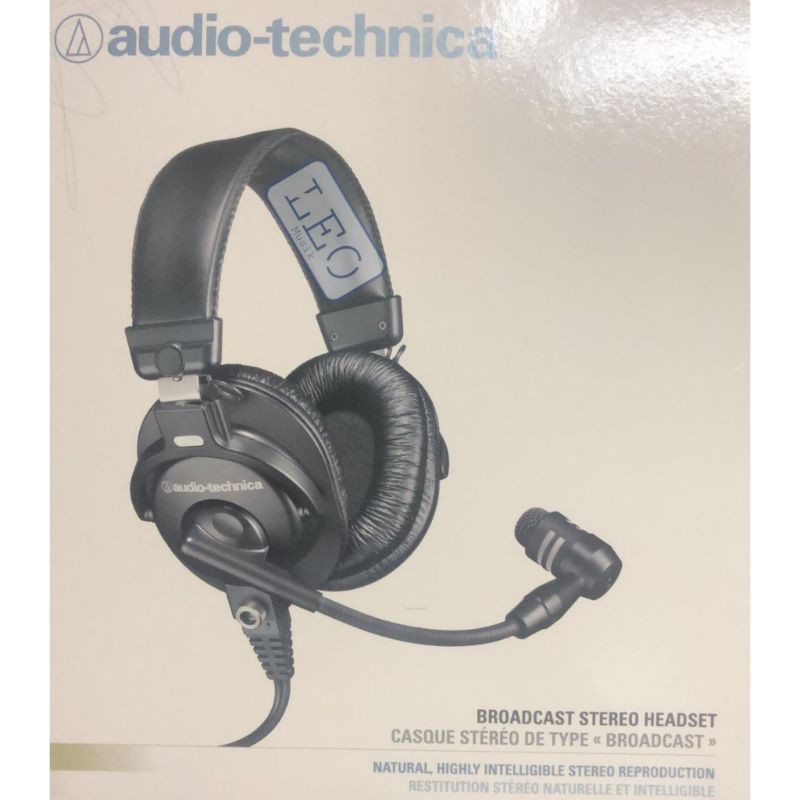 AUDIO TECHNICA HEADPHONE BPHS 1 BPHS1 BROADCAST STEREO HEADSET