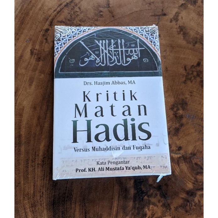 Jual Buku Kritik Matan Hadis Shopee Indonesia 1337