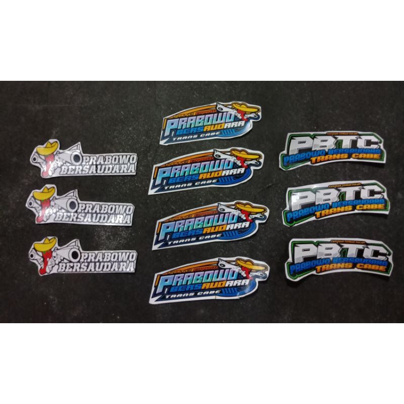Jual Stiker Vinyl PBTC 10pcs untuk Miniatur Truk Plastik | Shopee Indonesia