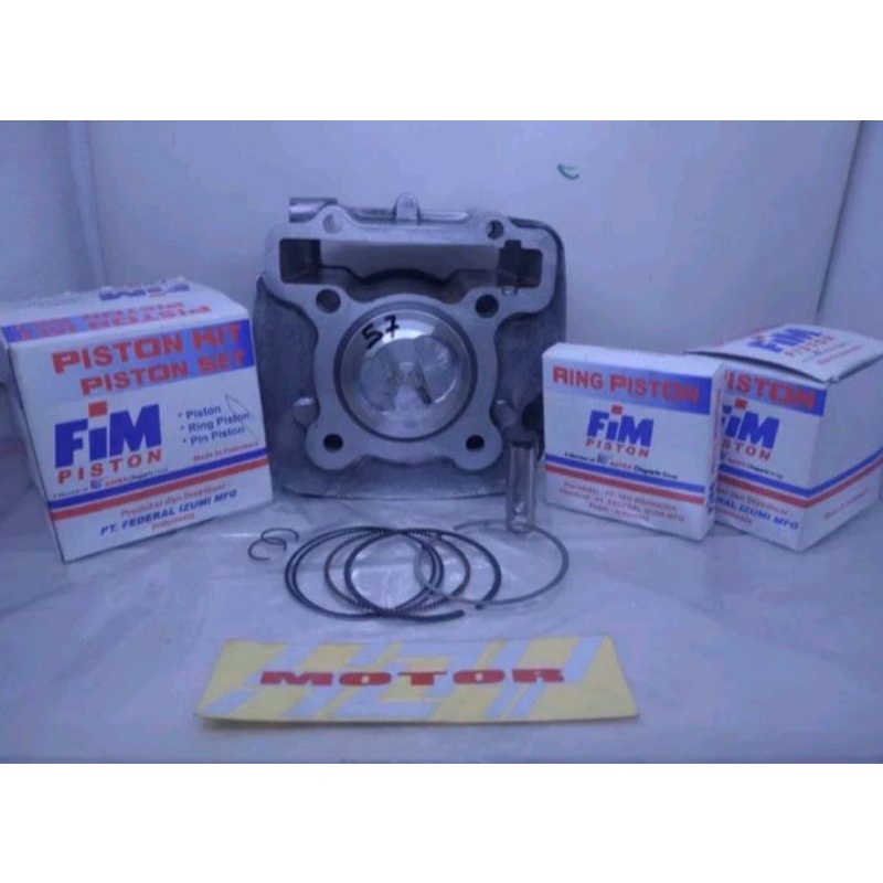 Jual Blok Block Seher Boring Set Racing Fim Piston Diameter Yamaha