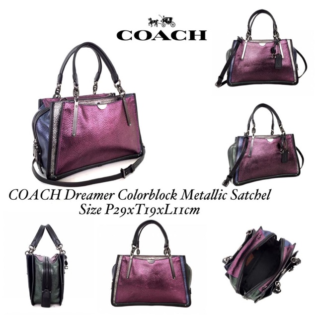 Coach best sale dreamer metallic