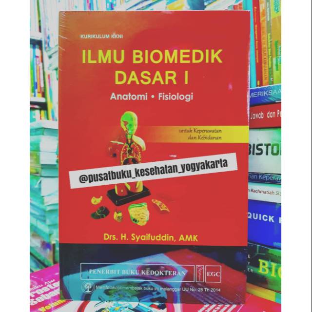 Jual Buku Ilmu Biomedik Dasar I Anatomi Fisiologi Syaifuddin