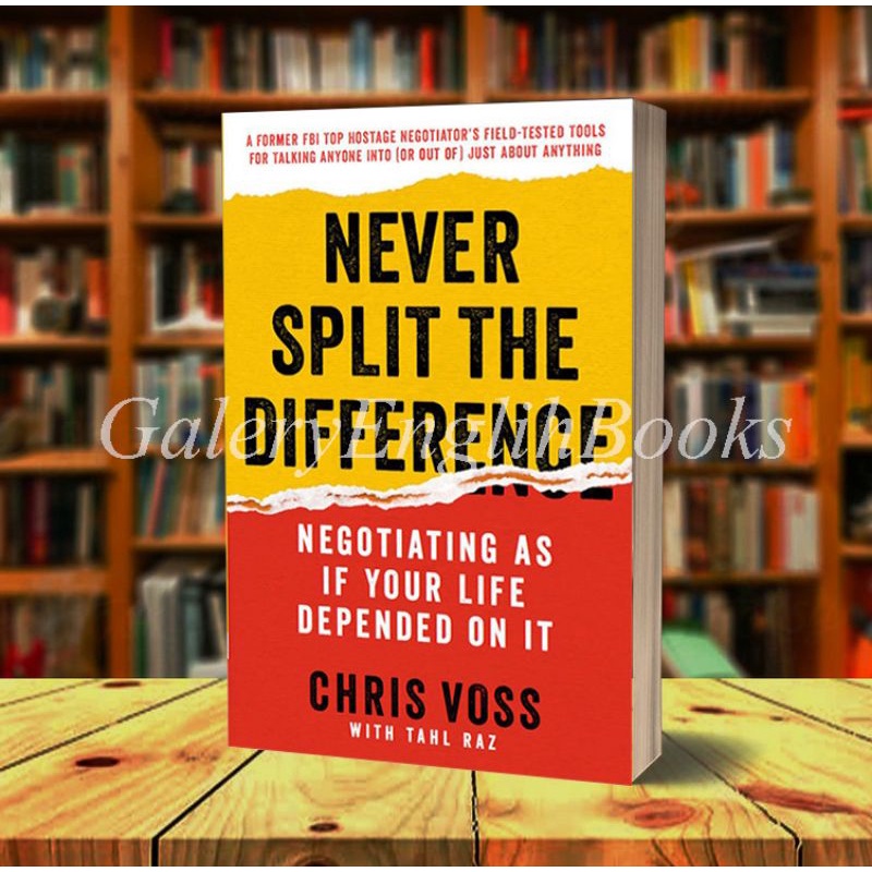 Jual Never split the difference - chris voss | Shopee Indonesia