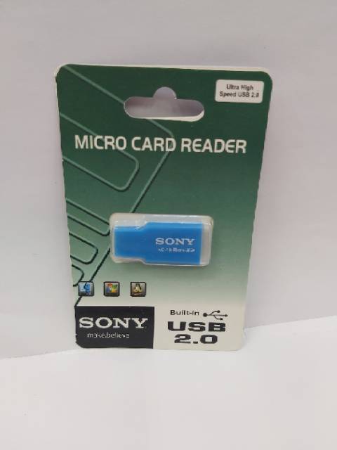 Jual MICRO CARD READER SONY XC -15 MICRO SD WARNA RENDOM | Shopee Indonesia