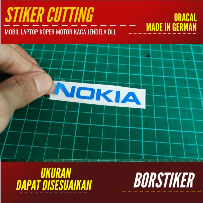 Jual STIKER NOKIA LOGO STICKER CUTTING CUSTOM ANIME DLL | Shopee Indonesia