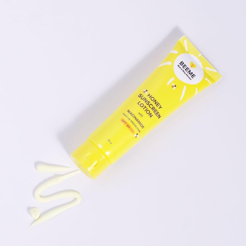 Jual Beeme Honey Sunscreen Lotion with Niacinamide SPF 50+++ Shopee
