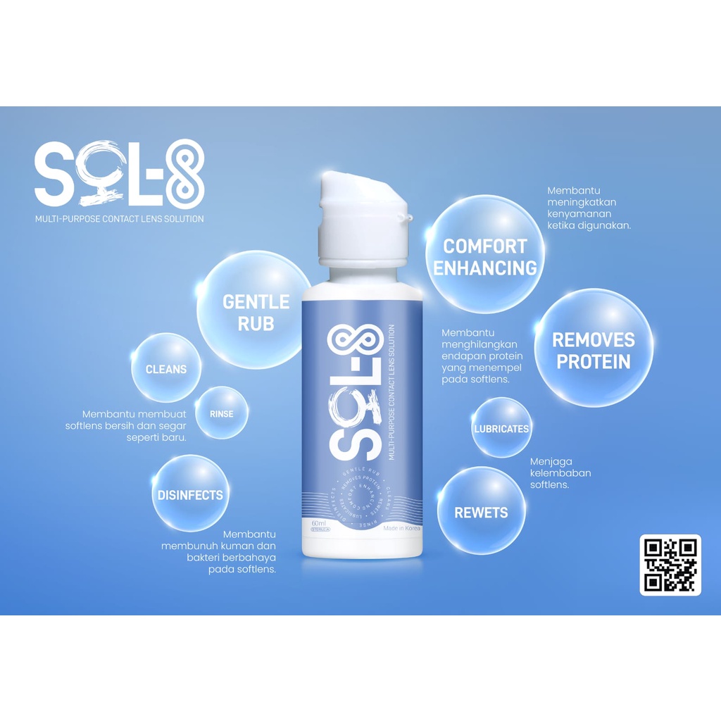 Jual Cairan Softlens SOL 8 60 ml | Shopee Indonesia