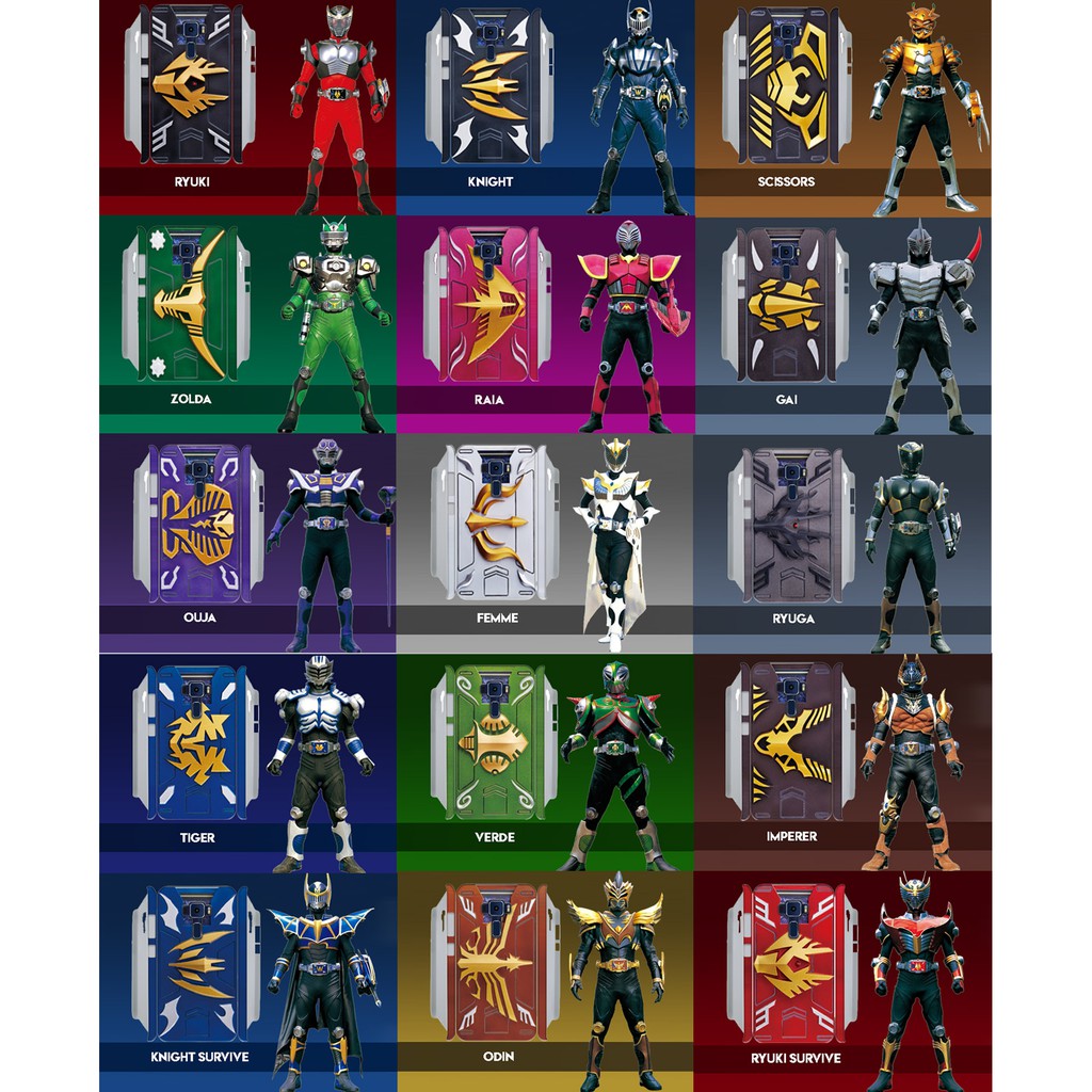 Jual BELI 2 GRATIS 1 Custom Case Kamen Rider Ryuki Series | Shopee ...