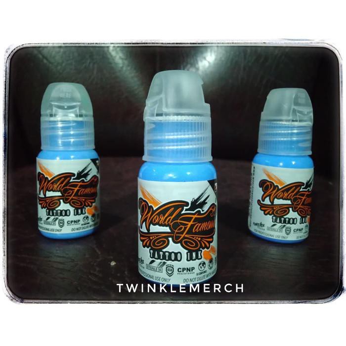 Jual Kaligrafi / Tinta Tattoo - World Famous Ink - Einstein Blue - 15Ml ...