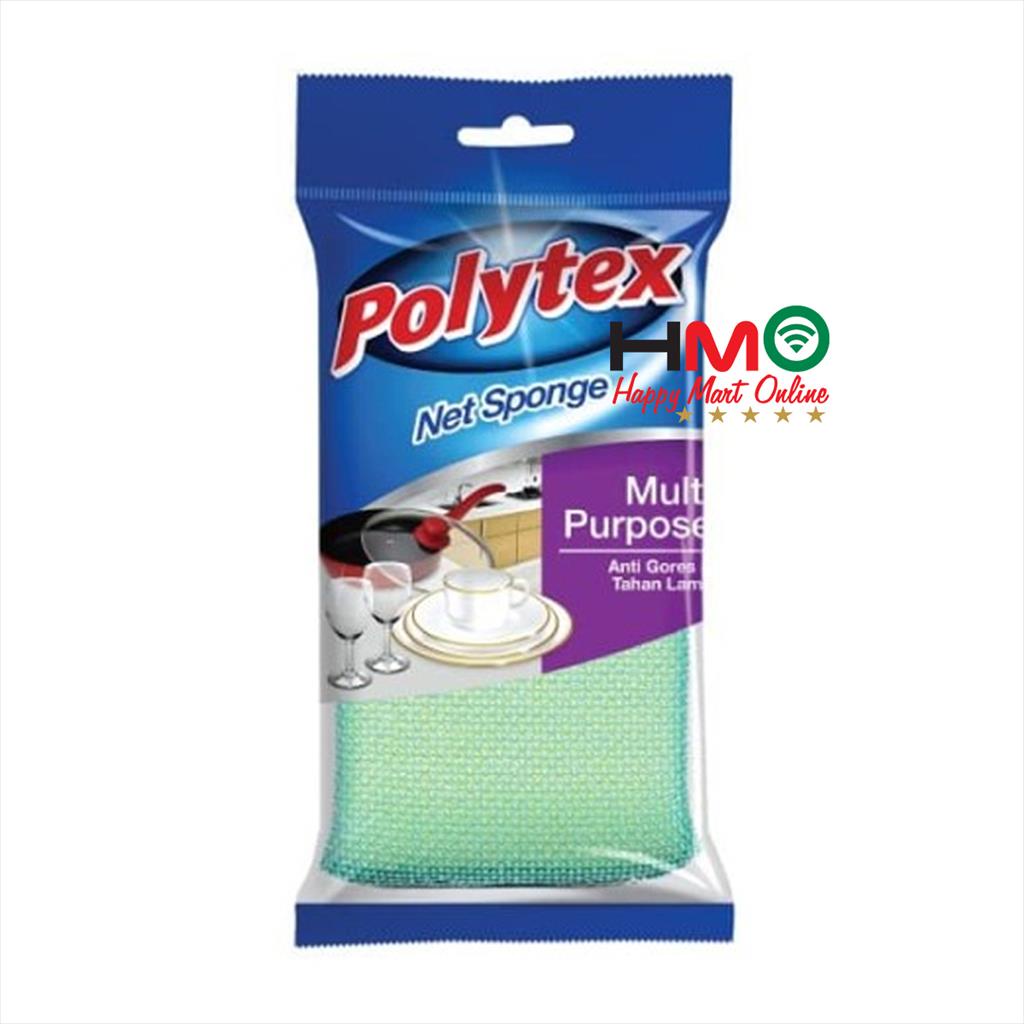 Jual Polytex Net Sponge Spon Jaring Multi Purpose Anti Gores Tahan Lama ...