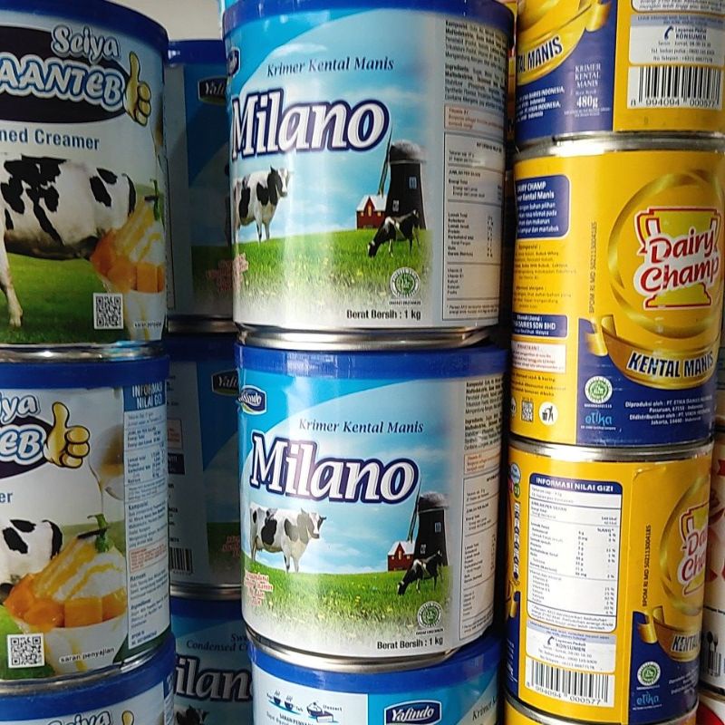 Jual Susu kental manis SKM milano / susu kental manis milano 1kg