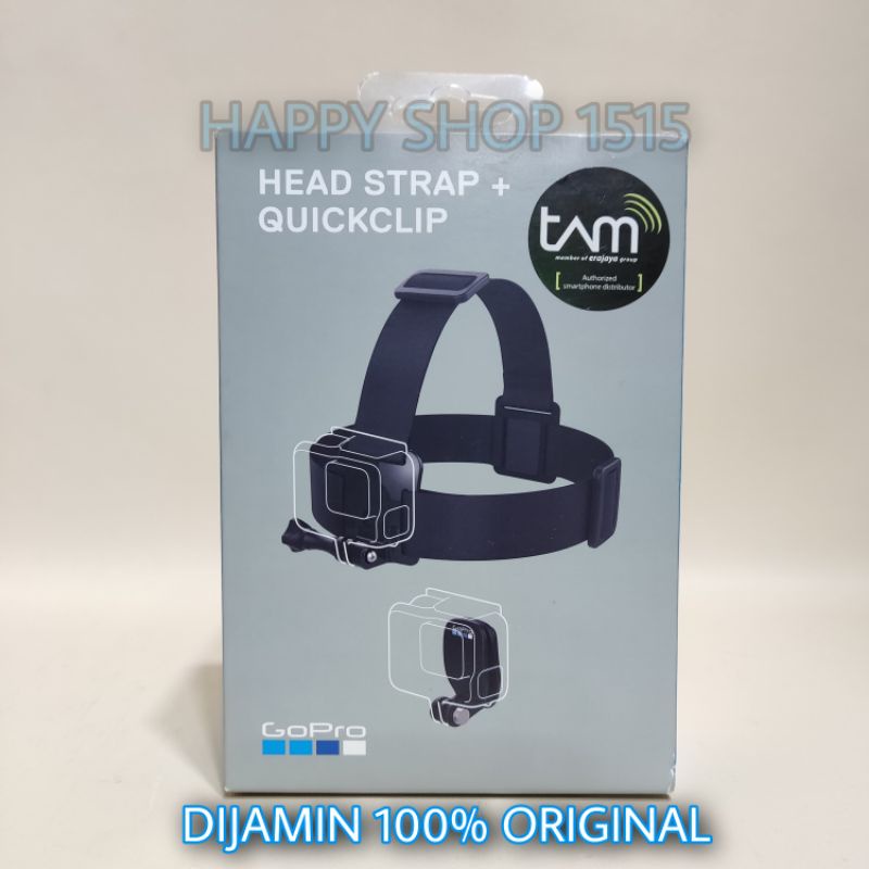 Sangle de tête GoPro + QuickClip ACHOM-001 pour tous GoPro ... - eBay