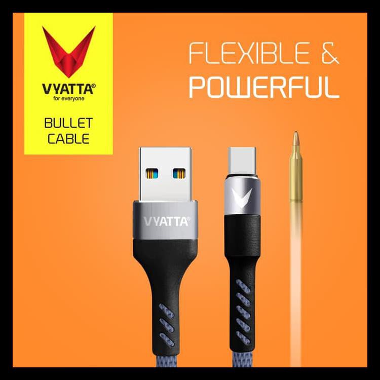 Jual Vyatta Bullet Type C Usb Cable - Fast Charge - Garansi 12 Bulan ...